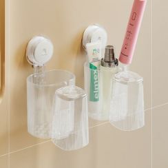 Heavy Duty Wall Mounted Toothbrush Storage Organizer