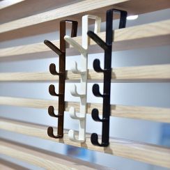 Multipurpose Door Hanging Plastic Hook Set