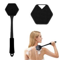Double Side 14.96 Inch Exfoliation Back Shower Brush