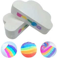 Starry Rainbow Cloud Bath Salt Ball