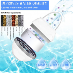 Bathtub Water Filter for Healthier Skin and Hair