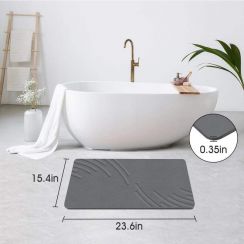Eco Friendly Stone Diatomaceous Bath Mud Mat