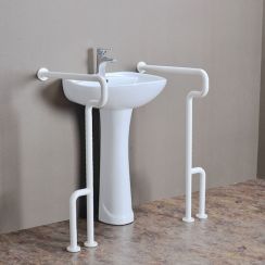 35mm Pipe Grab Bars Disabled Bathroom Waterproof Grab bar with Anti Slip Texture Safety protection